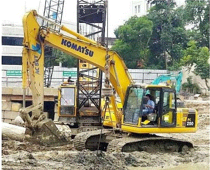 jenis alat berat excavator